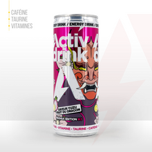 Charger l'image dans la galerie, ACTIVDRINK saveur Yuzu / Fruit du dragon - pack de 24 canettes