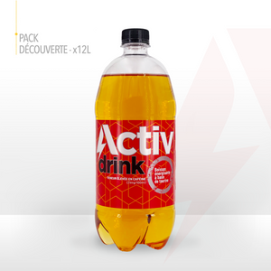 ACTIVDRINK - Pack Découverte de 12 bouteilles Original