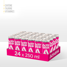 Charger l'image dans la galerie, ACTIVDRINK saveur Yuzu / Fruit du dragon - pack de 24 canettes