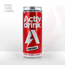 Charger l&#39;image dans la galerie, ACTIVDRINK Original - pack de 24 canettes
