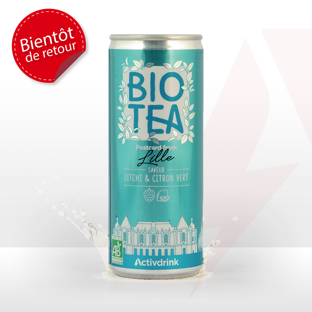 ACTIVDRINK Bio Tea - Information retour via newsletter